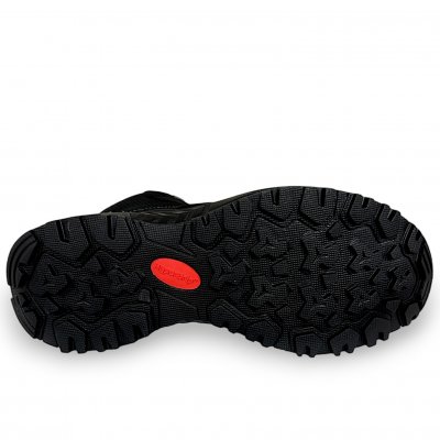 Treksta polar mid Boa HTX herrsko vinter vattentät lättviktssko black svart unisex varm promenadsko vandringssko comfortfit