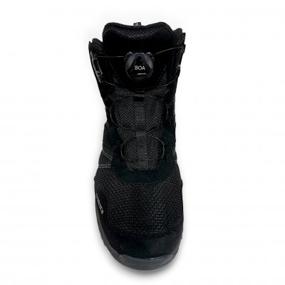 Treksta polar mid Boa HTX herrsko vinter vattentät lättviktssko black svart unisex varm promenadsko vandringssko comfortfit