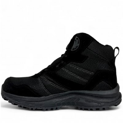 Treksta polar mid Boa HTX herrsko vinter vattentät lättviktssko black svart unisex varm promenadsko vandringssko comfortfit