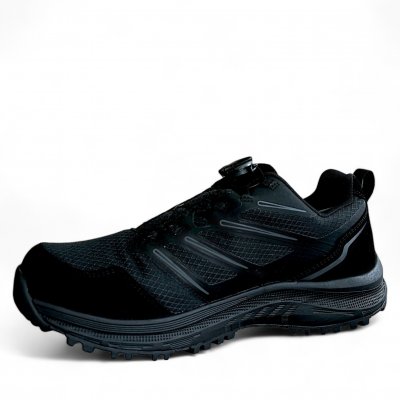 Treksta river larvik Boa HTX vattentät lättviktsskoDam black svart unisex promenadsko vandringssko comfortfit