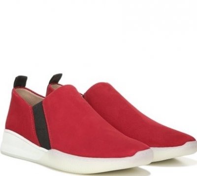 Naturalizer Untold Sneaker / hotsauce röd Suede mocka svart lågsko