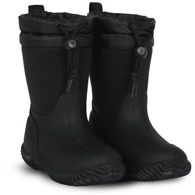 vincent shoes allvädersstövel neopren varmfodrad barn svart black
