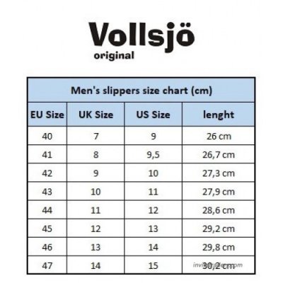 vollsjö storlekstabell