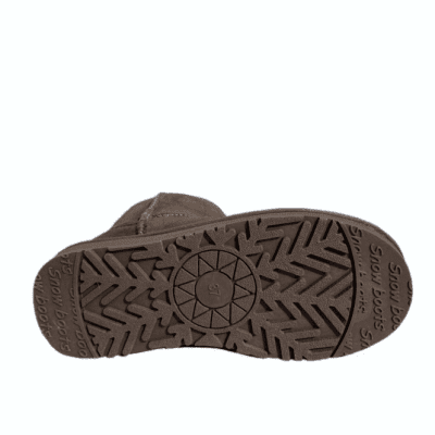 Rugged Gear Bondi Low stone grå brun boots känga fårull ull pälsboots uggs låga mockaboots