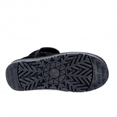 Rugged Gear Bondi Low black svart boots känga fårull ull pälsboots uggs låga mockaboots