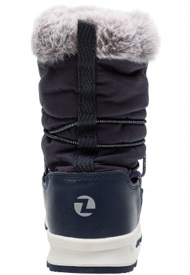 ZigZag Bansa Vinterkänga Navy Blazer vattentät varm foder dam tjej flicka snabbsnörning blå