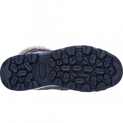 ZigZag Bansa Vinterkänga Navy Blazer vattentät varm foder dam tjej flicka snabbsnörning blå