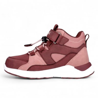 zigzag Kids Vinter höst kängor fudge rosa vinröd varmfodrad vinter vattentät barn ungdom