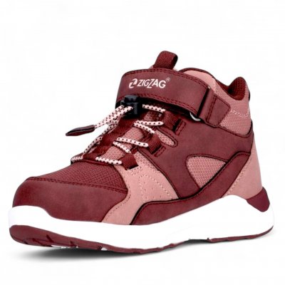 zigzag Kids Vinter höst kängor fudge rosa vinröd varmfodrad vinter vattentät barn ungdom