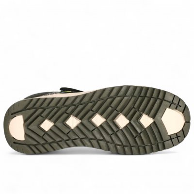 ZigZag Rincet Vinterkänga barn beetle vattentät varm foder snabbsnörning grå grön